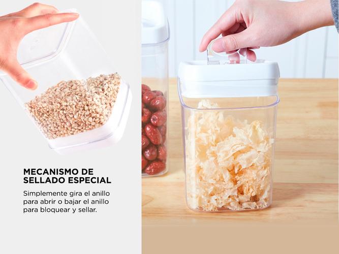 Kit x 6 Frascos con Cierre Hermético Gadnic  - 3