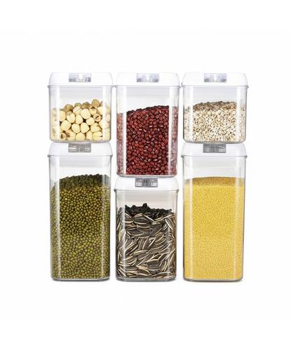 Kit x 6 Frascos con Cierre Hermético Gadnic  - 6