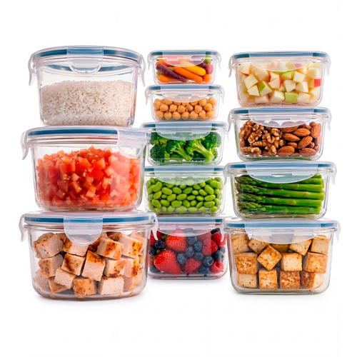 Set x 12 Tapers Gadnic Recipiente Herméticos Organización Cocina - 0