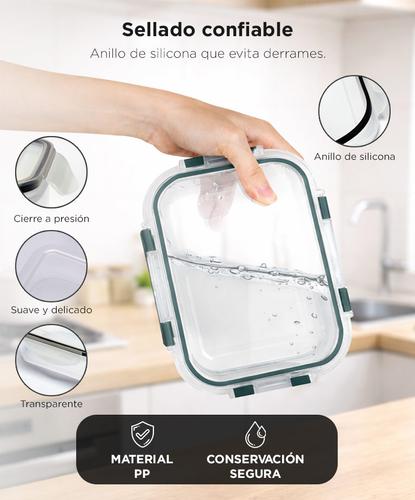 Set x 12 Tapers Gadnic Recipiente Herméticos Organización Cocina - 2