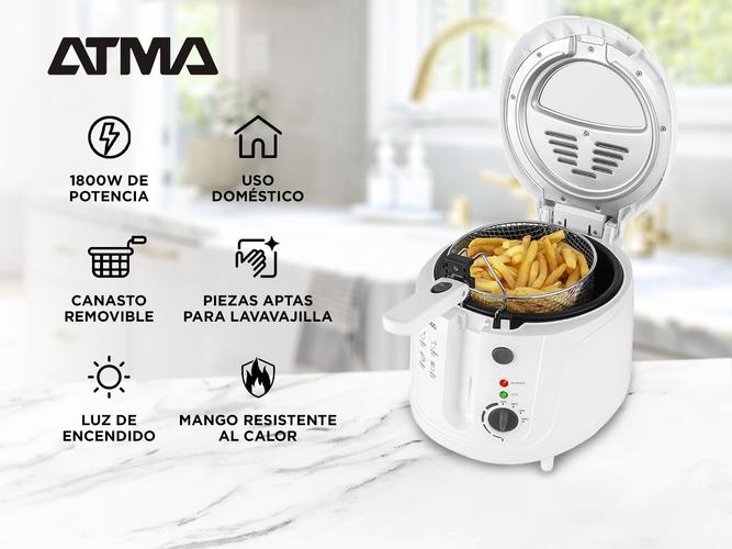 Freidora de Aceite Atma 2.5Lts 1800w DF5318P - 1