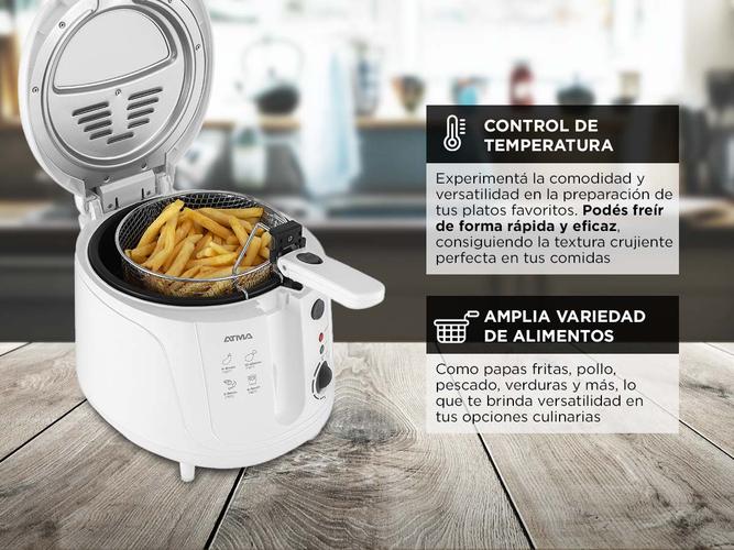 Freidora de Aceite Atma 2.5Lts 1800w DF5318P - 2
