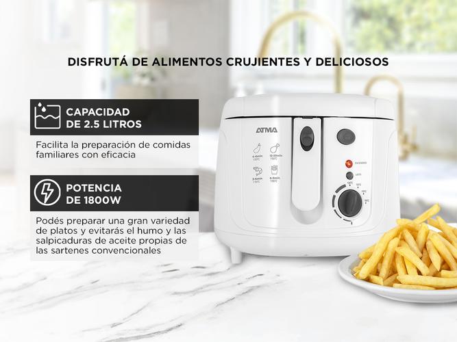 Freidora de Aceite Atma 2.5Lts 1800w DF5318P - 3