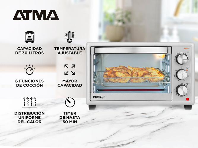 Horno Freidora Grill Air fryer Atma 91HGFA3023PI 30 litros - 1