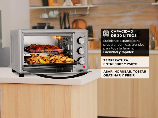 Horno Freidora Grill Air fryer Atma 91HGFA3023PI 30 litros - 2