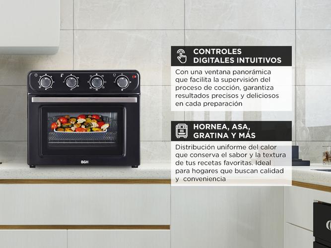 Horno Eléctrico Air Fryer BGH 30 litros BHE30FN24T - 3