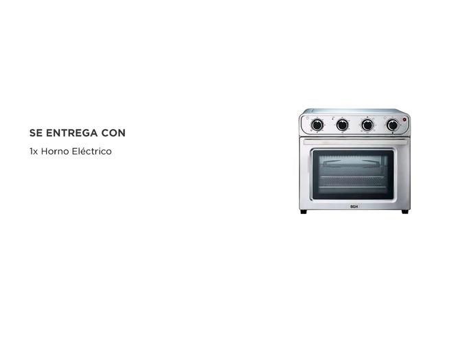 Horno Eléctrico Airfryer BGH Inox BHE30FX24T 30 Litros - 5