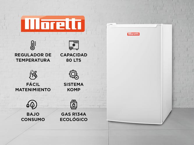 Freezer Vertical Moretti Nordic-80 Blanco - 1