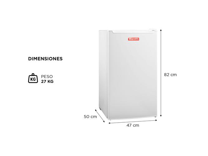Freezer Vertical Moretti Nordic-80 Blanco - 4