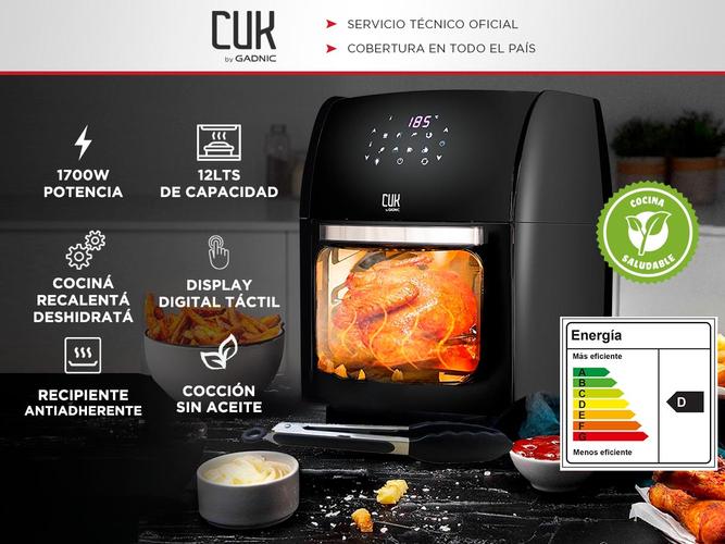 Freidora Sin Aceite Gadnic F120 12Lts 1700w Control Digital Antiadherente - 1