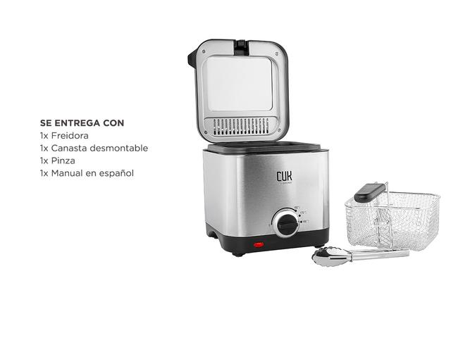 Freidora Eléctrica Gadnic FA15 220V 1,5 Litros - 6