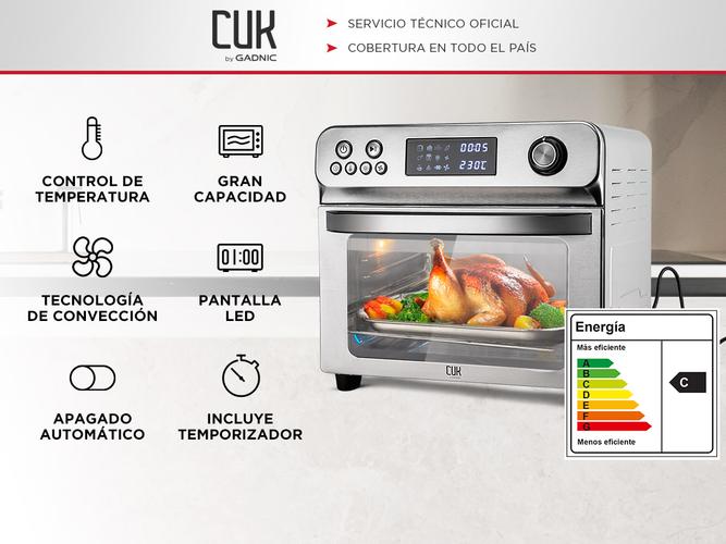 Freidora Horno De Aire Gadnic 1700W Digital - 1
