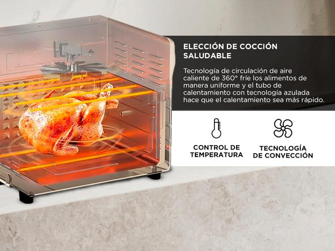 Freidora Horno De Aire Gadnic 1700W Digital - 2