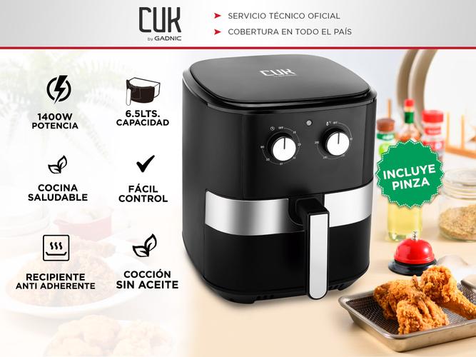 Freidora Eléctrica De Aire Gadnic 8067 65L 1700W Usado - 1