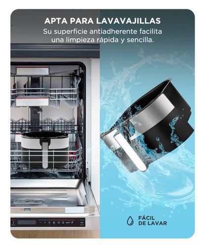 Freidora Eléctrica De Aire Gadnic 8067 6 5L 1400W - 4