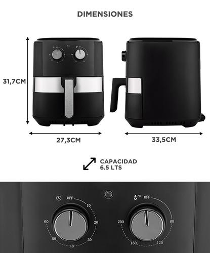 Freidora Eléctrica De Aire Gadnic 8067 6 5L 1400W - 5