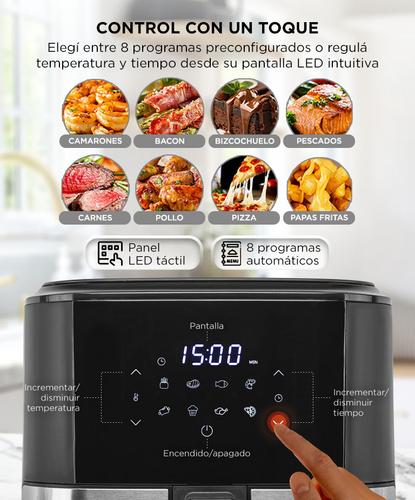 Freidora Eléctrica De Aire Gadnic 8067D 6.5L Usado - 2
