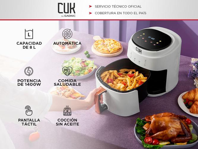 Freidora de Aire Gadnic con Pantalla Táctil Usado - 1