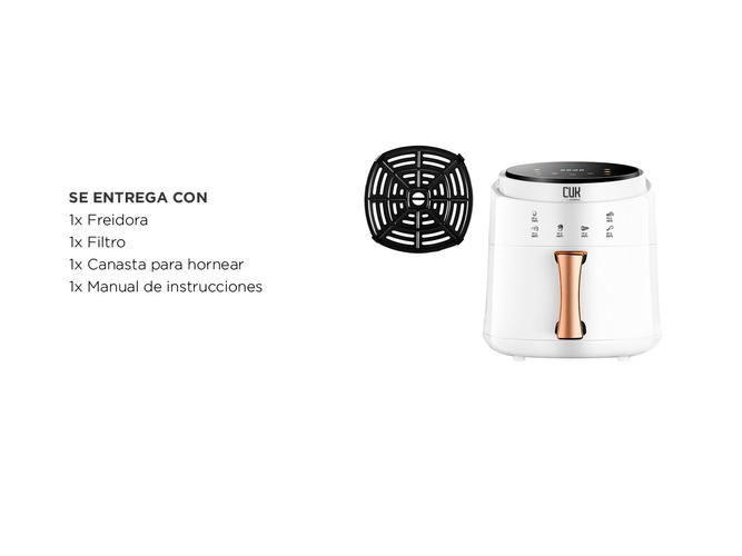 Freidora de Aire Cuk Gadnic 8L Pantalla Táctil - 6