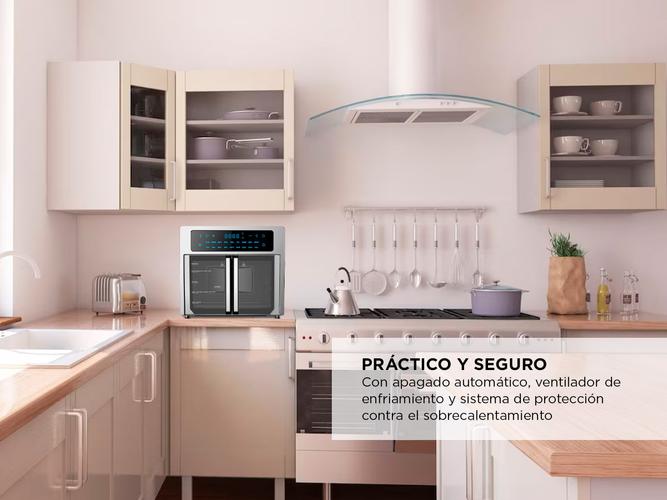 Freidora de Aire Gadnic 25lts con Accesorios Usado - 4