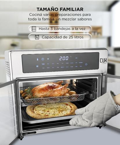 Freidora De Aire Cuk By Gadnic 25 Litros Con Accesorios Función Air Fry & Horno - 3