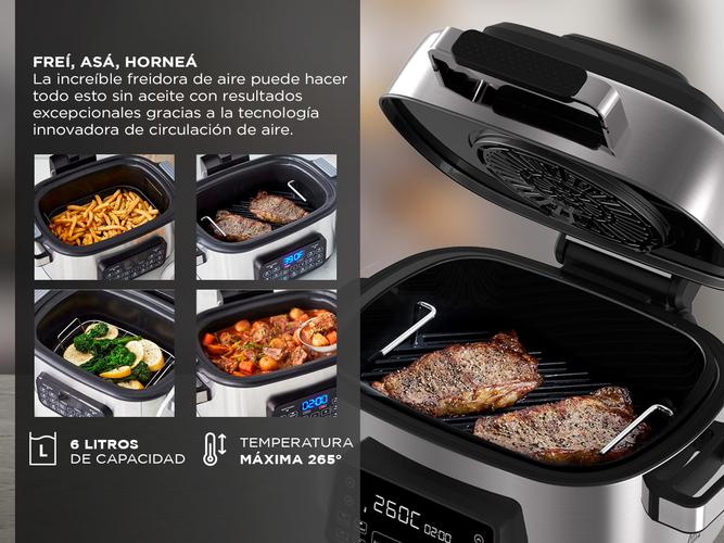 Freidora Electrica De Aire Gadnic 1660W 220V Display DigitaL 6 Litros Usado - 2