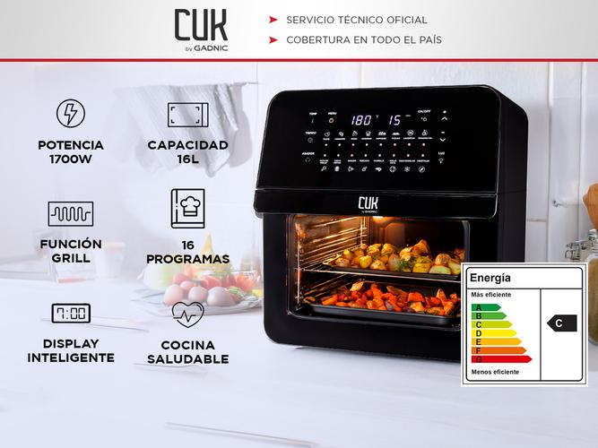 Freidora de Aire Gadnic 16L Plus Función Grill Horno  - 1