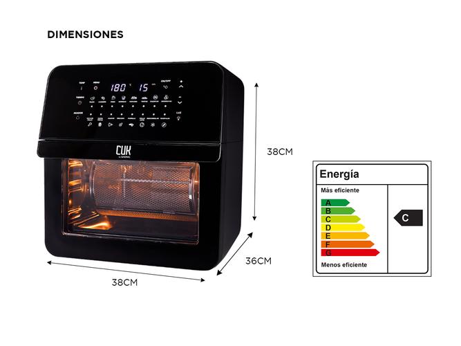 Freidora de Aire Gadnic 16L Plus Función Grill Horno  - 5