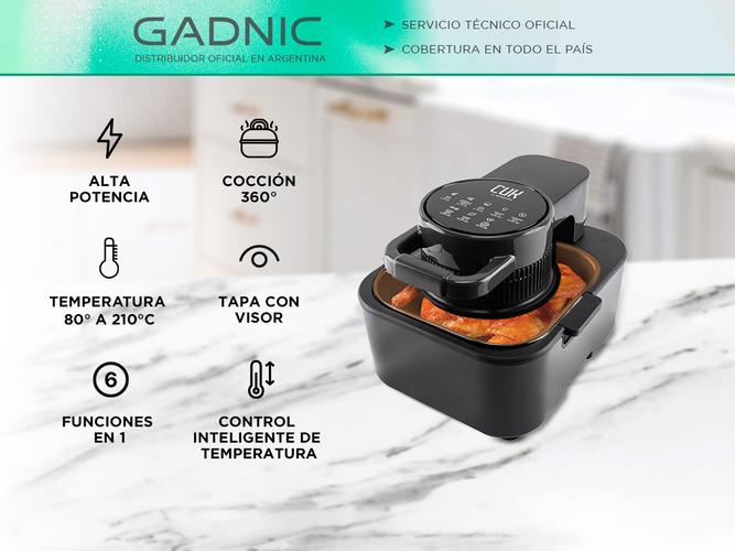 Freidora de Aire Future V72 Gadnic Tapa con Visor  - 1