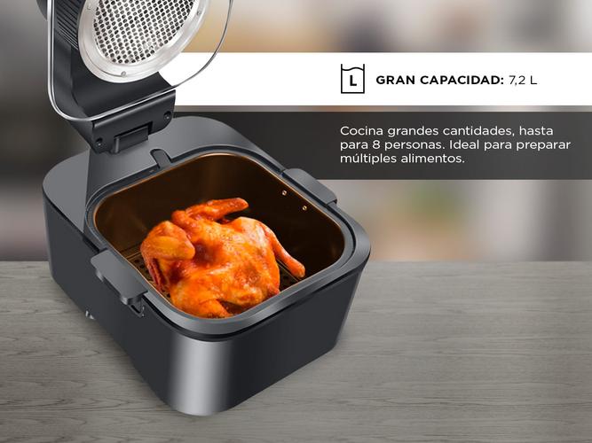 Freidora de Aire Future V72 Gadnic Tapa con Visor  Usado - 3