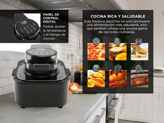 Freidora de Aire Future V72 Gadnic Tapa con Visor  - 4