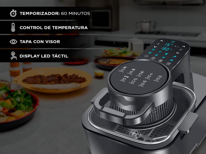 Freidora de Aire Future V72 Gadnic Tapa con Visor  Usado - 4