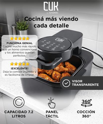 Freidora de Aire Future V72 Gadnic Tapa con Visor  - 1