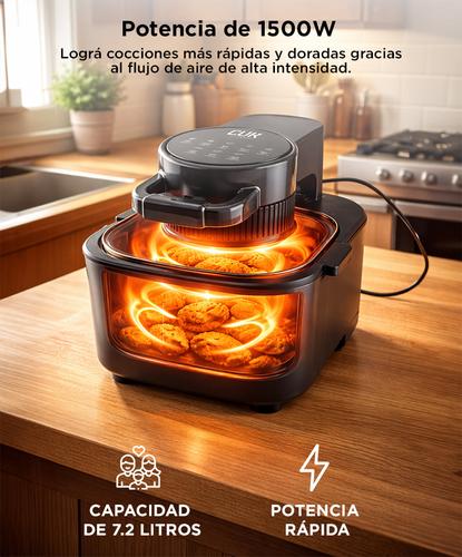 Freidora de Aire Future V72 Gadnic Tapa con Visor  - 2