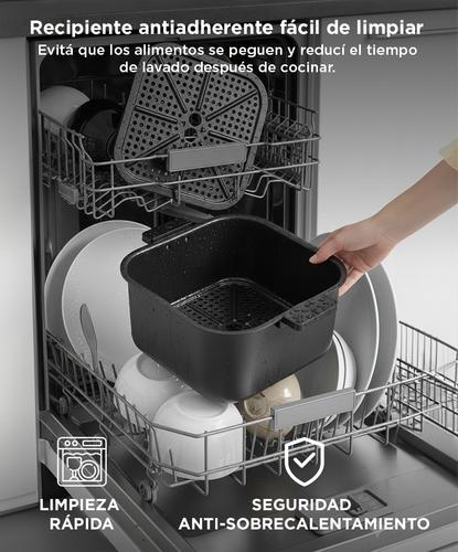 Freidora de Aire Future V72 Gadnic Tapa con Visor  - 4