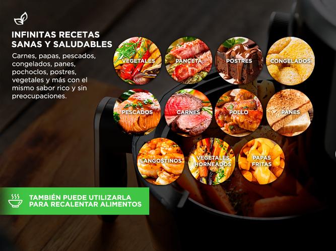 Freidora De Aire Winco W130N Electrica Sin Aceite Saludable Horno 2,5 Litros - 2