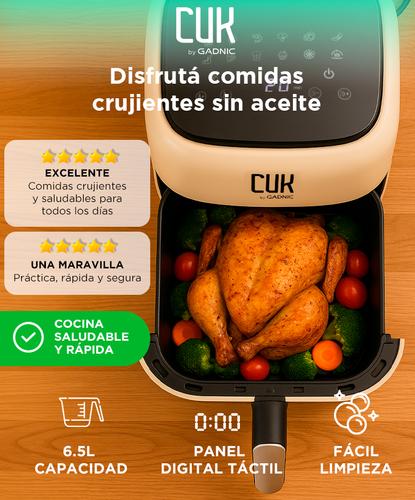 Freidora de Aire Cuk by Gadnic 6.5Lts Digital Antiadherente Sin Aceite Temporizador Multifunción - 1
