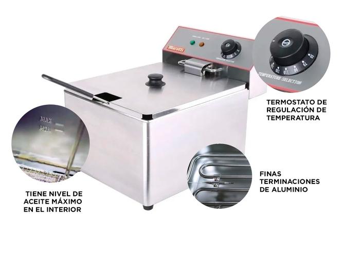Freidora Eléctrica Moretti Comercial Fryer-11 11L 220V 3500W - 3