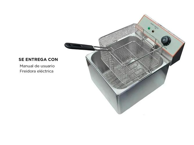 Freidora Eléctrica Moretti Comercial Fryer-11 11L 220V 3500W - 5