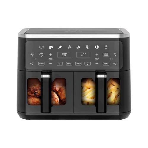 Freidora De Aire Smart-Tek AF2090D Doble Air Fryer Digital Capacidad 9 Litros Sin Aceite - 0