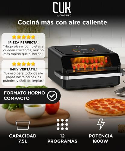 Freidora De Aire CUK By Gadnic Horno Pizzero 75L 1800W - 1
