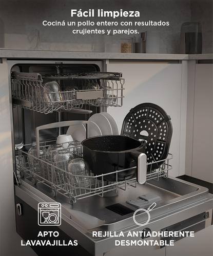 Freidora de Aire Gadnic 2.5L 100W Sin Aceite - 4