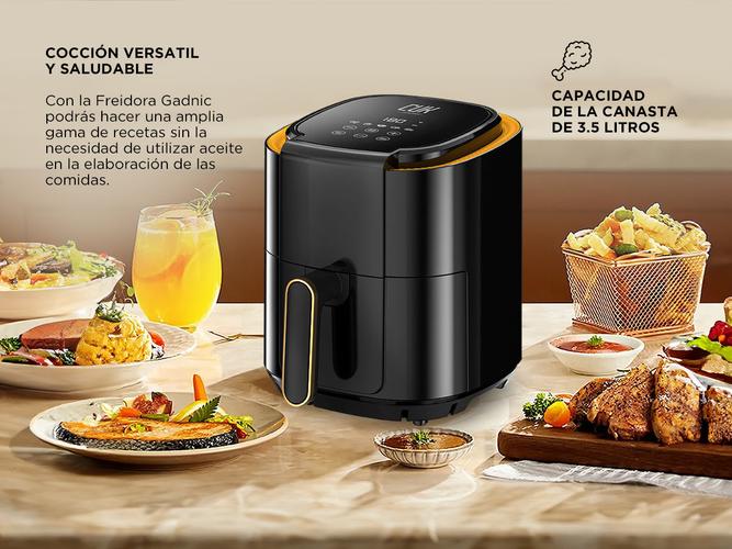 Freidora De Aire Cuk By Gadnic F2060 Pantalla Tactil 3,5 Litros - 3