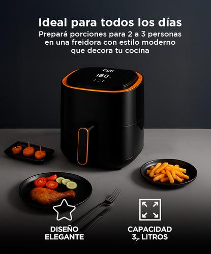 Freidora De Aire Cuk By Gadnic F2060 Pantalla Tactil 3.5 Litros - 3