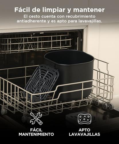 Freidora De Aire Cuk By Gadnic F2060 Pantalla Tactil 3.5 Litros - 4