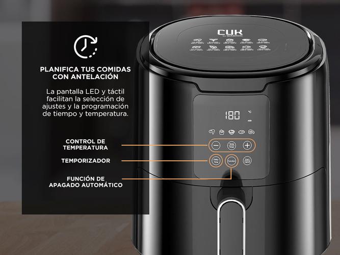 Freidora de Aire Gadnic Pantalla Táctil 4.2L Sin Aceite - 2