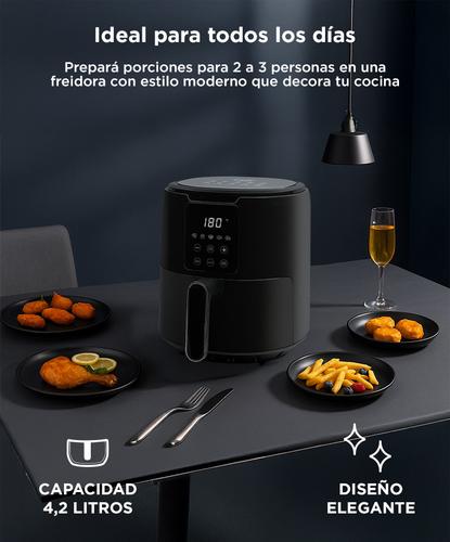 Freidora de Aire Gadnic Pantalla Táctil 4,2L Sin Aceite - 4