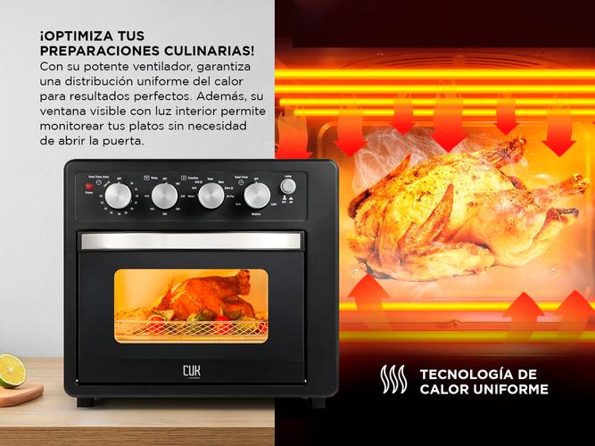 Horno y Freidora De Aire Gadnic 25 Litros - 2