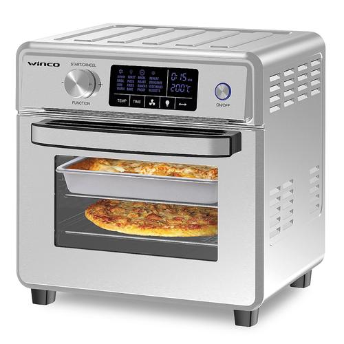 Horno Freidora de Aire Winco W902/W801 digital Inoxidable 23 litros 1800W - 0
