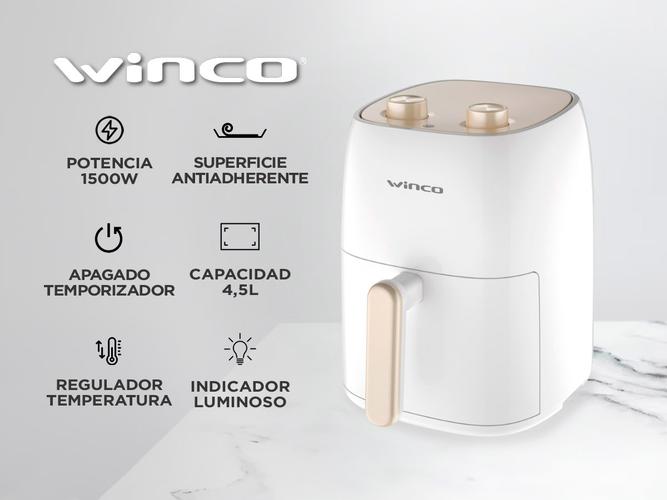 Freidora de Aire Winco W131 4,5L 1500W Temporizador Outlet - 1